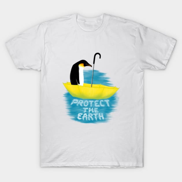 Protect the Earth T-Shirt by rakelittle